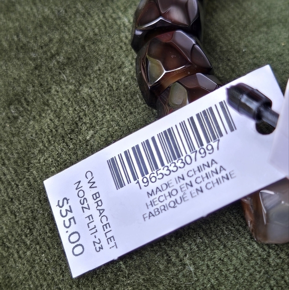 Chico's Brown and Black Beaded Bracelet - Picture 15 of 16